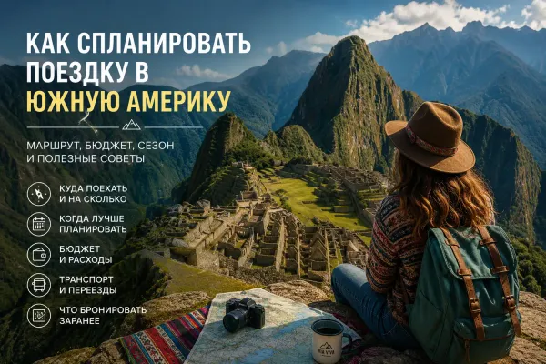 Как спланировать поездку в Южную Америку?